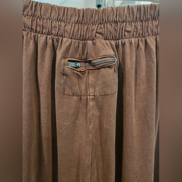 NWOT Hot Shot Slit Wide Leg Pants- Argon Oil - Picture 8 of 12